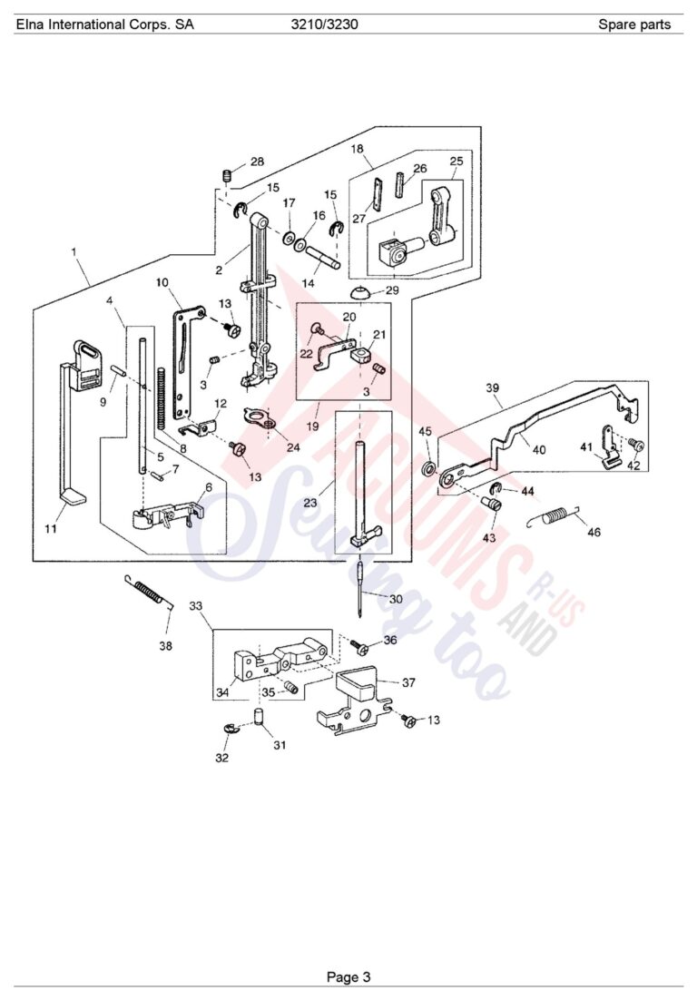 Elna EL3210 schematic page 5 preview