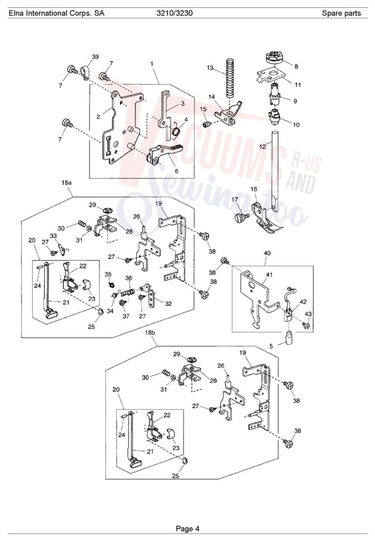 Elna EL3210 schematic page 6 preview