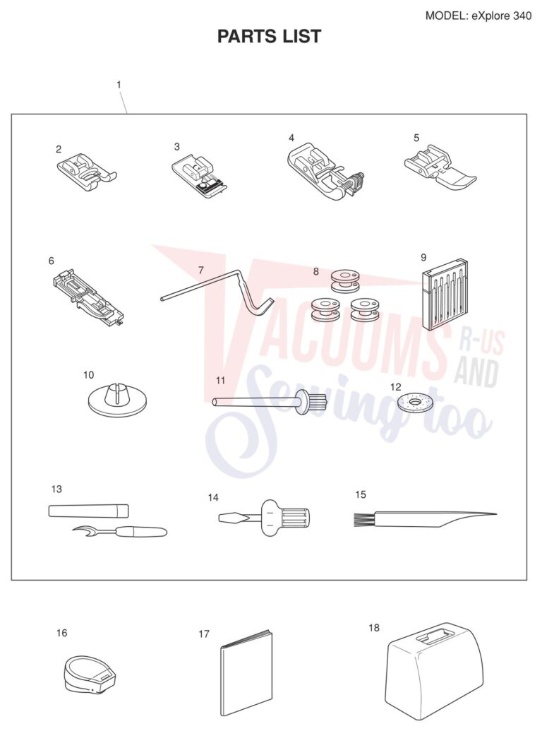 Elna EL340 V2 schematic page 3 preview