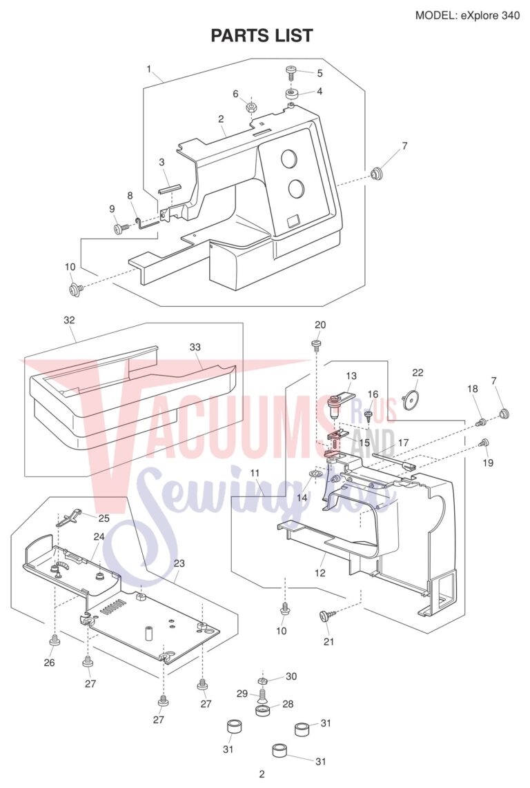 Elna EL340 V2 schematic page 4 preview