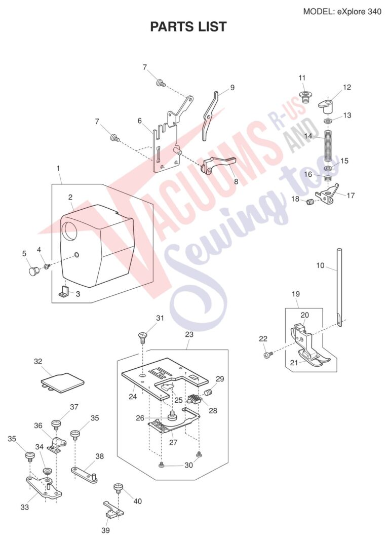 Elna EL340 V2 schematic page 5 preview