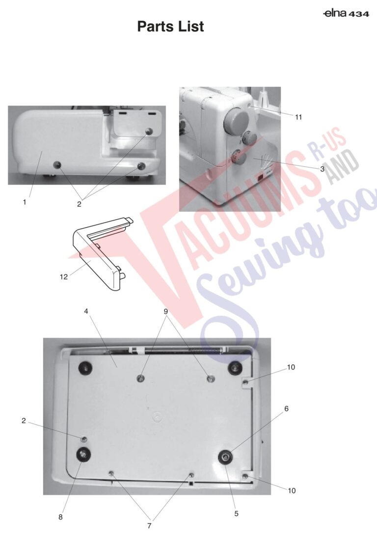Elna EL434 schematic page 2 preview