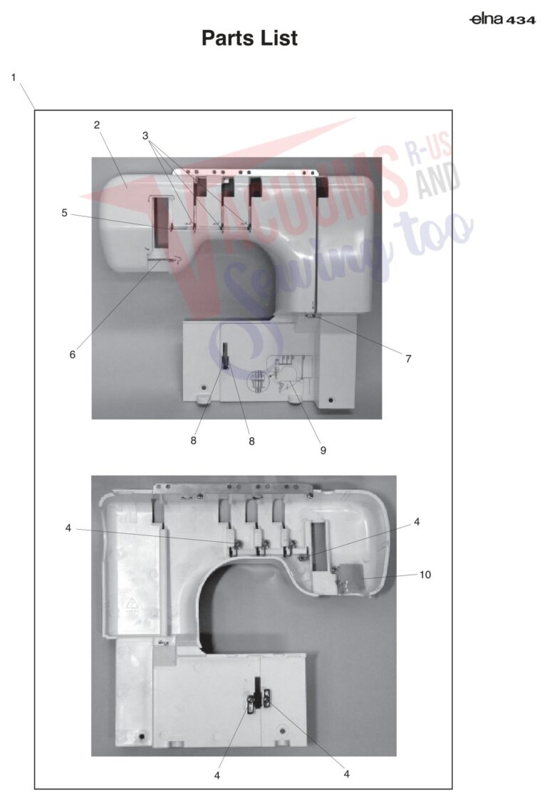 Elna EL434 schematic page 3 preview