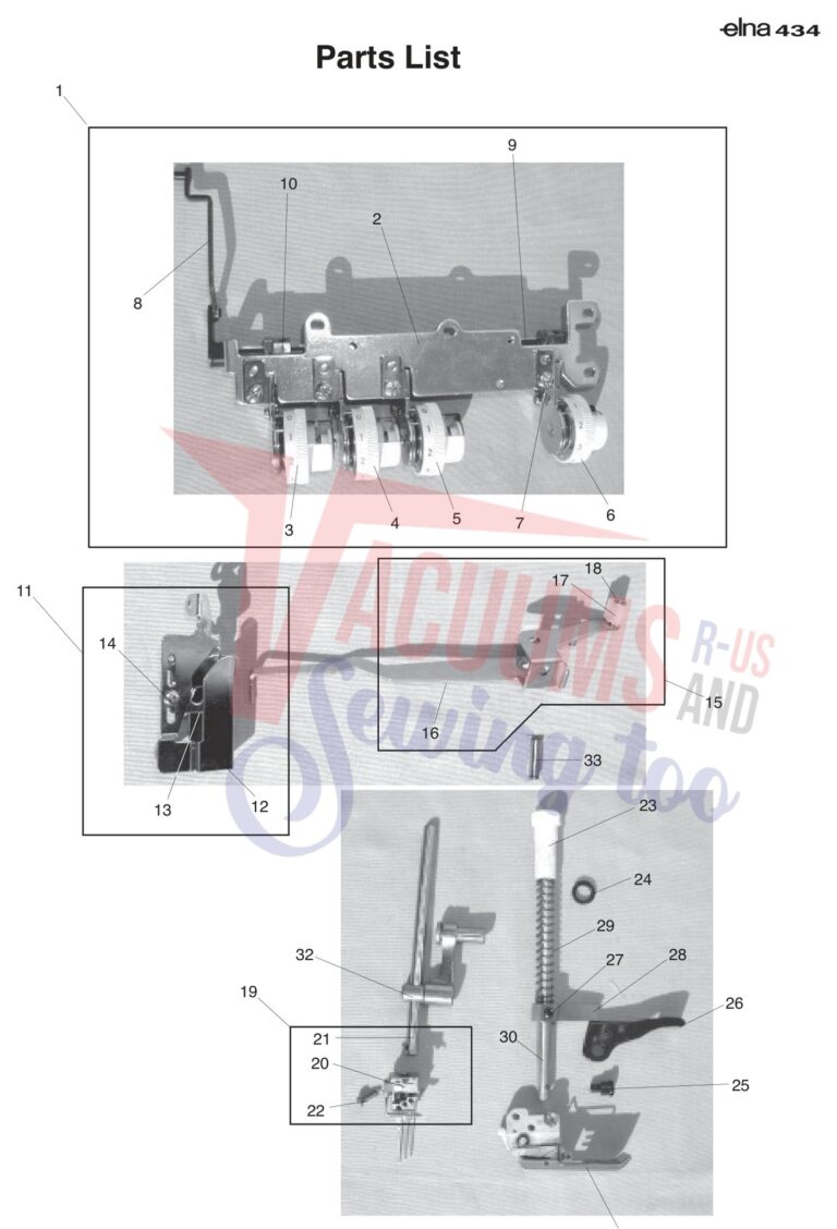 Elna EL434 schematic page 4 preview