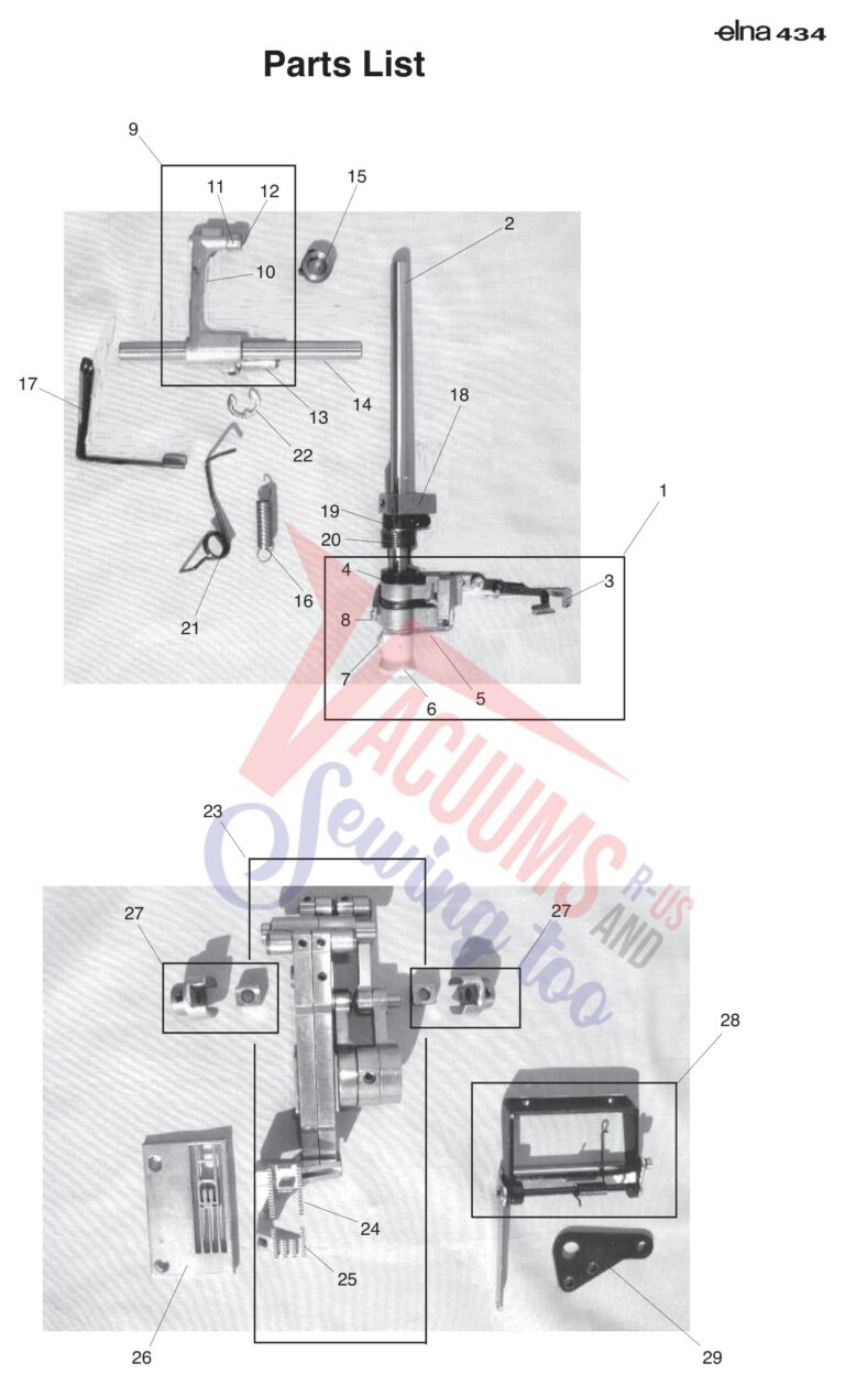 Elna EL434 schematic page 5 preview