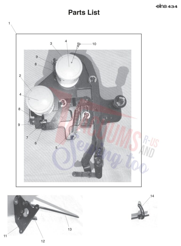 Elna EL434 schematic page 6 preview