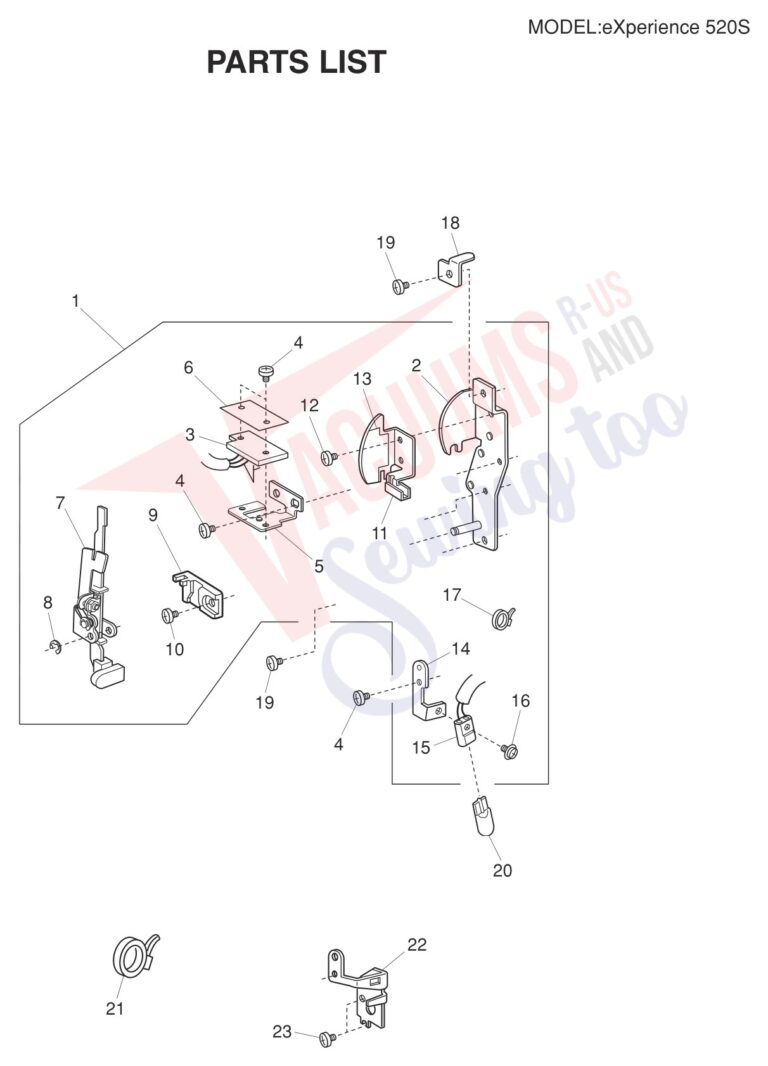 Elna EL520S schematic page 3 preview