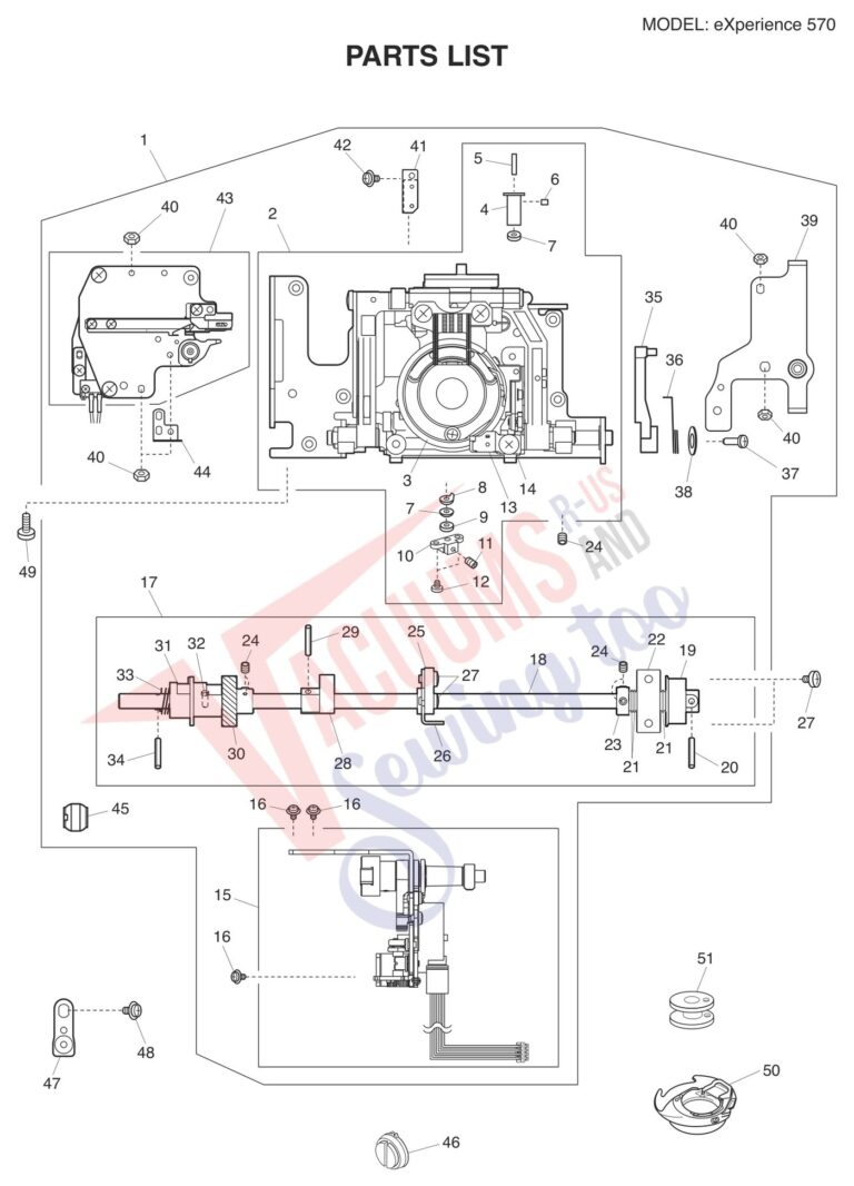 Elna EL570A schematic page 3 preview