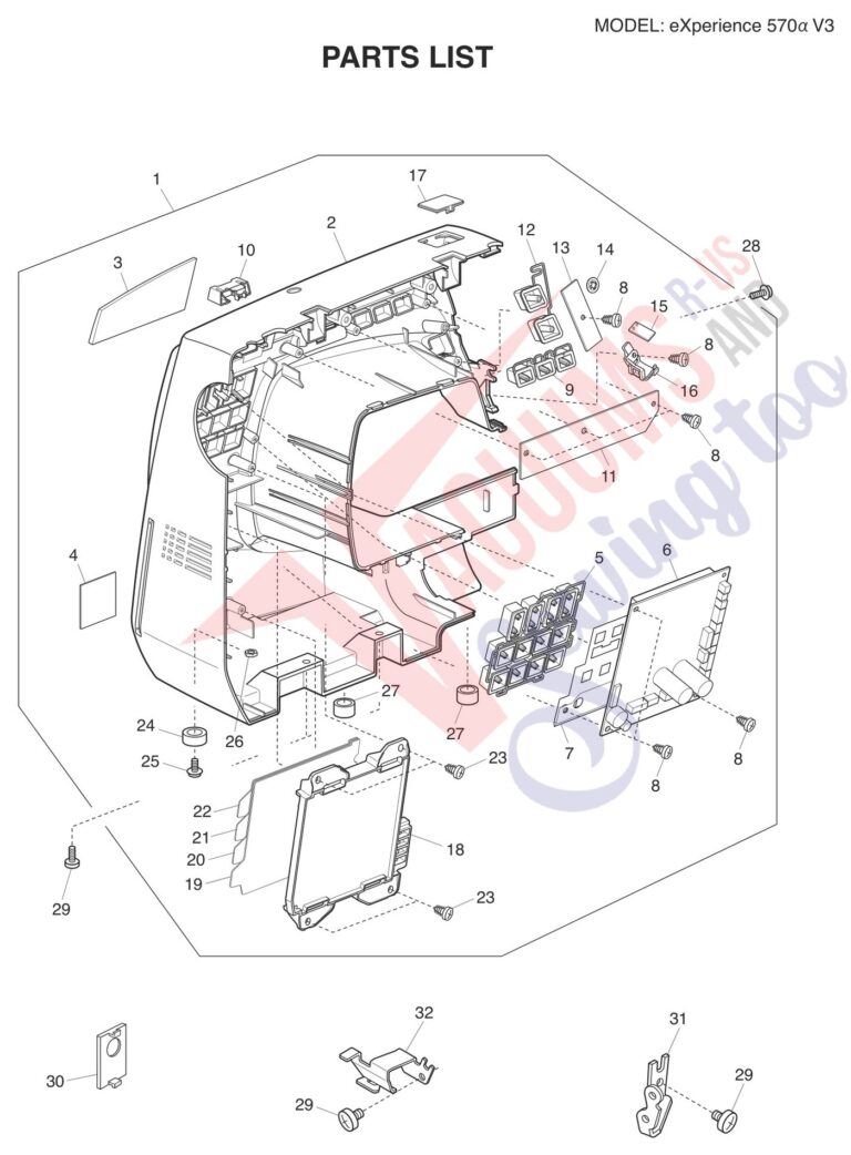 Elna EL570A V3 schematic page 6 preview