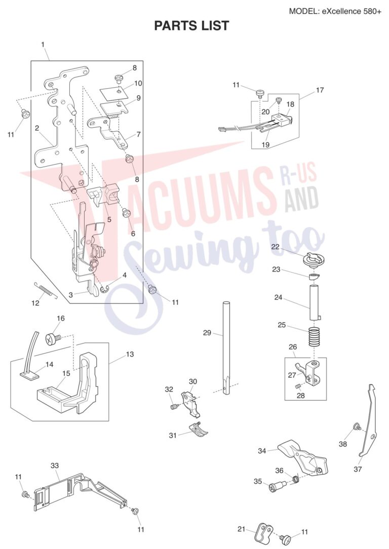 Elna EL580PLUS V2 schematic page 5 preview