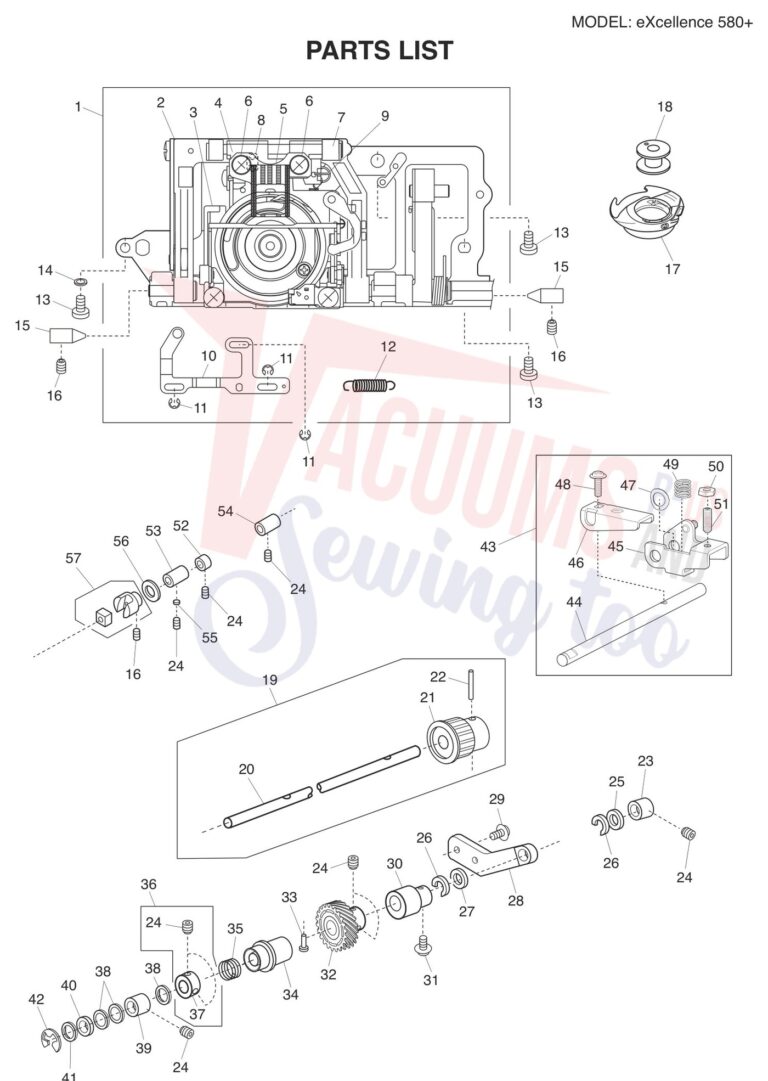 Elna EL580PLUS V2 schematic page 8 preview