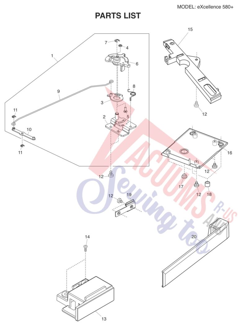 Elna EL580PLUS V2 schematic page 10 preview