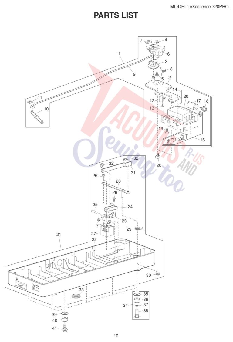 Elna EL720PRO schematic page 2 preview