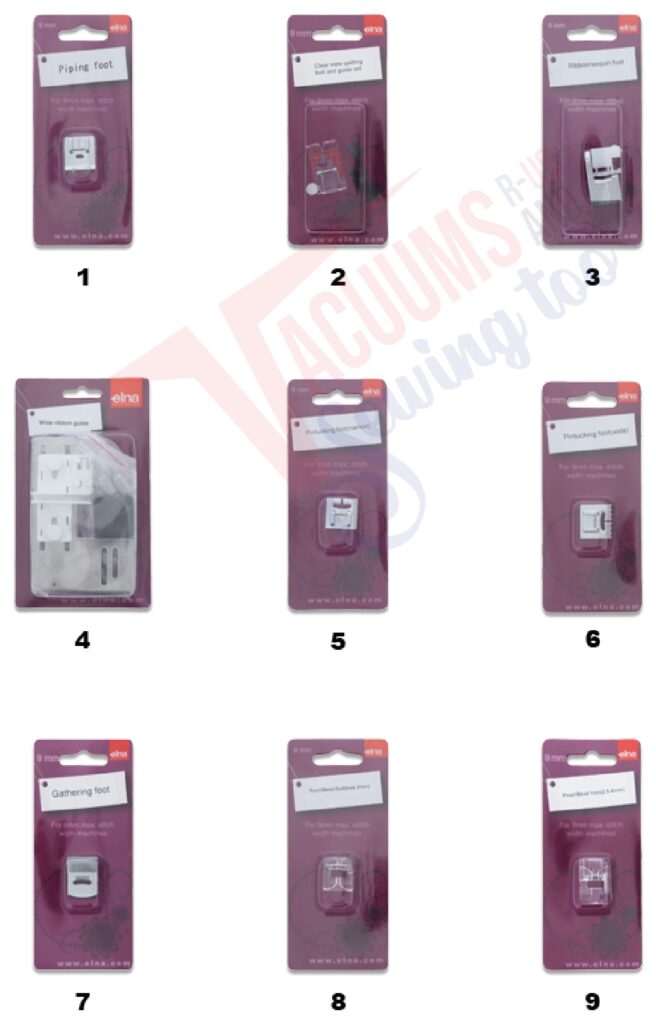 Elna EL720PRO exploded schematic diagram (page 7)
