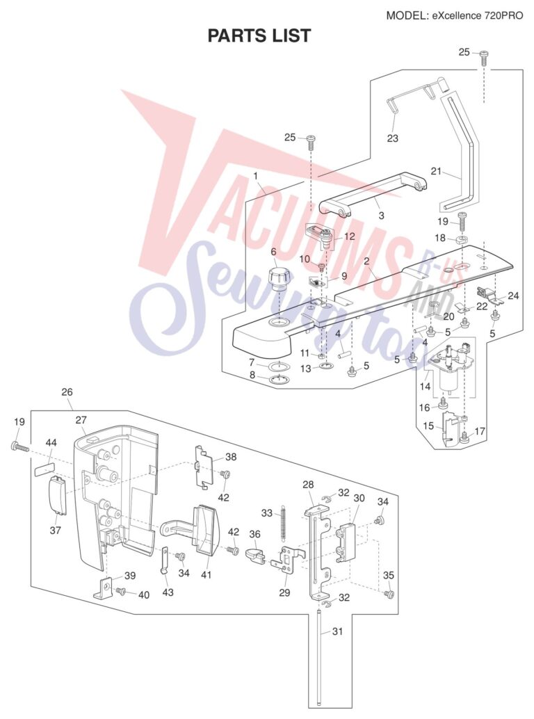 Elna EL720PRO schematic page 11 preview