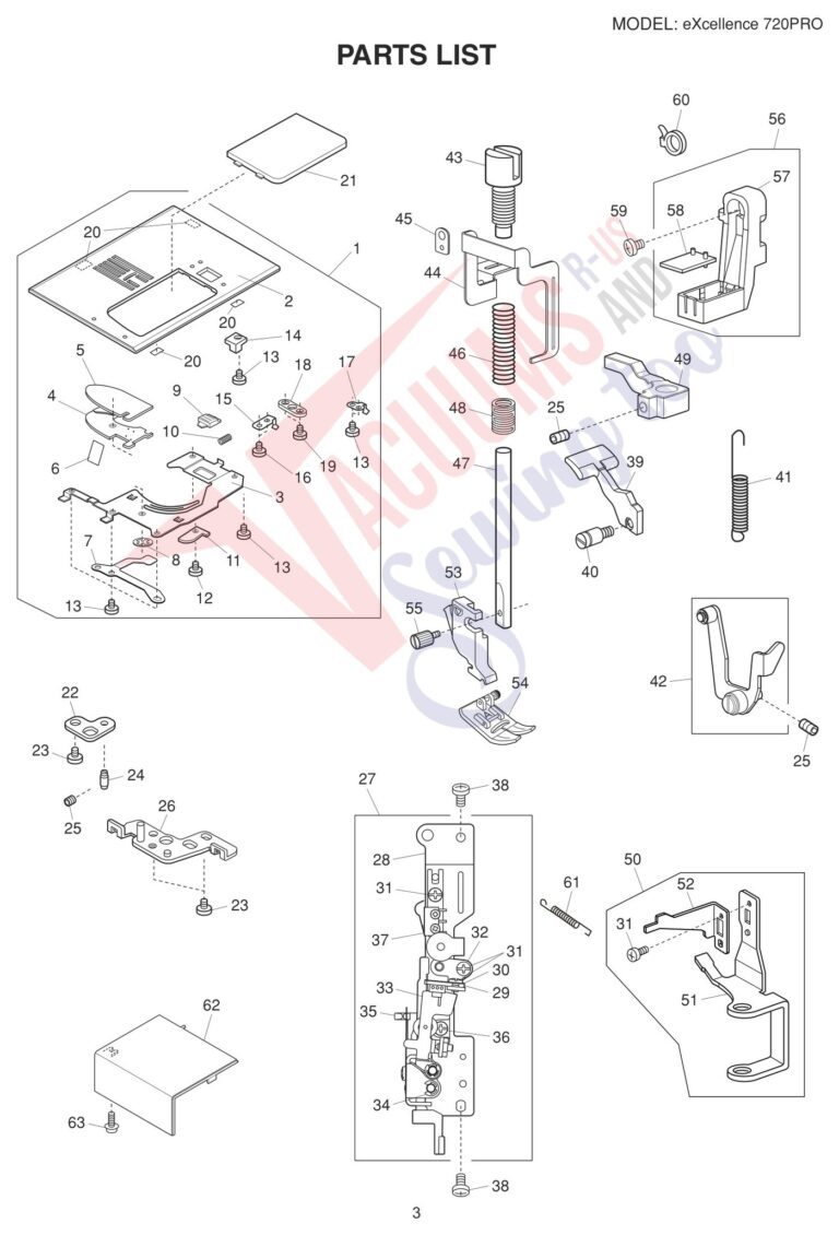 Elna EL720PRO schematic page 12 preview