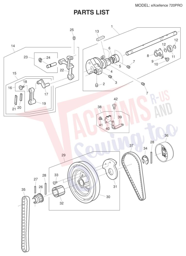 Elna EL720PRO schematic page 15 preview