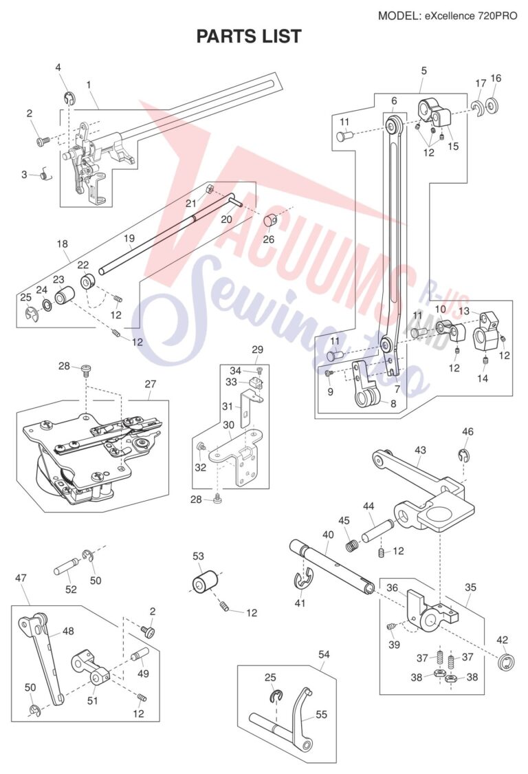 Elna EL720PRO schematic page 18 preview