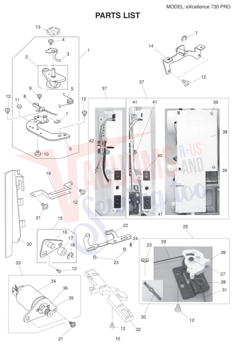 Elna EL730PRO schematic page 2 preview
