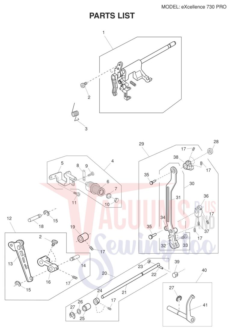 Elna EL730PRO schematic page 7 preview