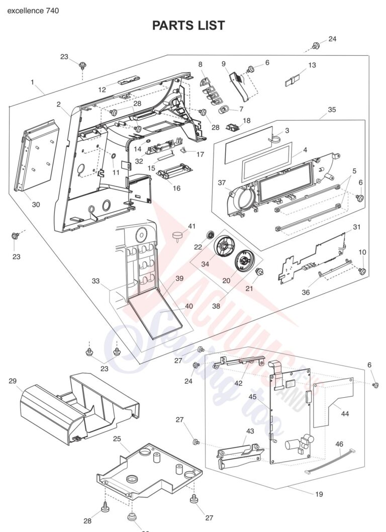 Elna EL740 V2 schematic page 1 preview