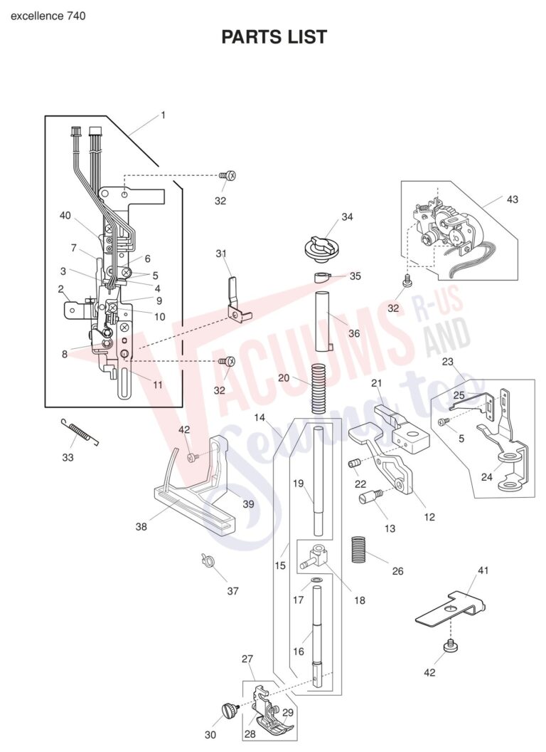 Elna EL740 V2 schematic page 6 preview