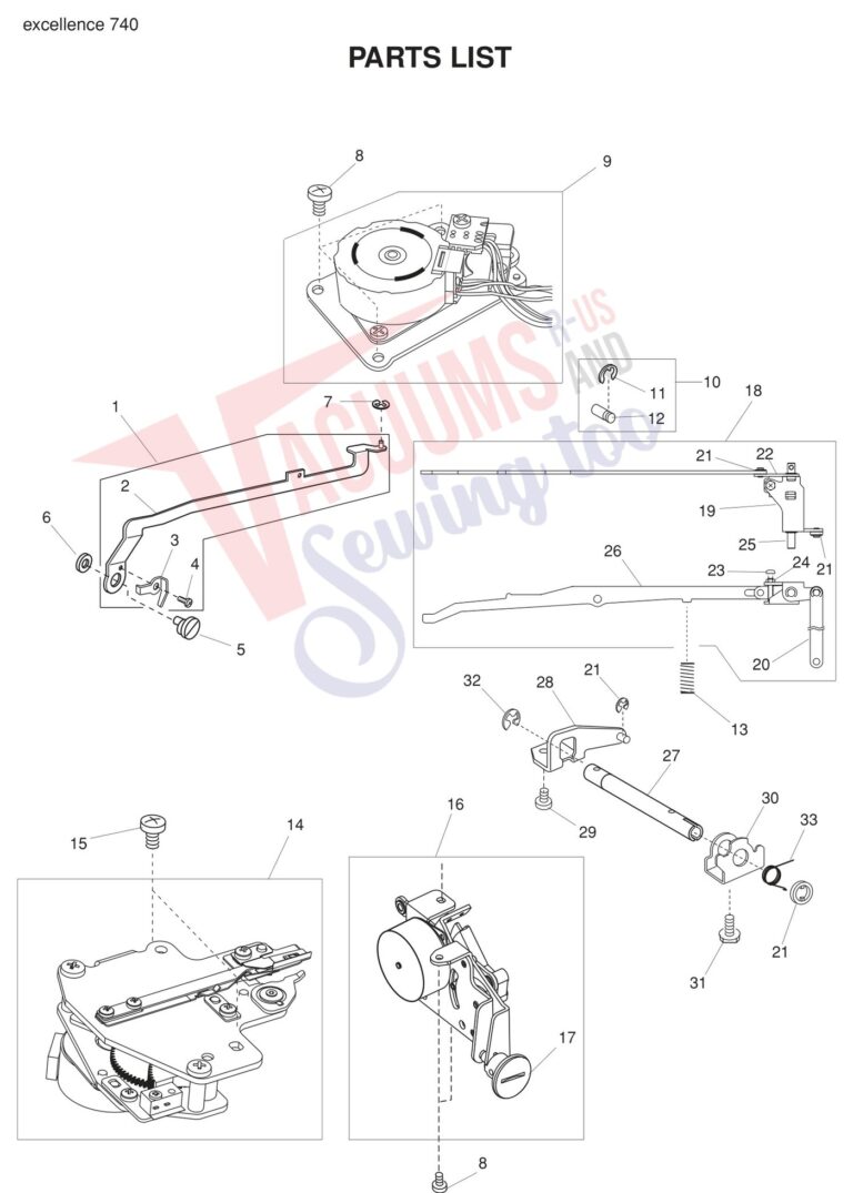 Elna EL740 V2 schematic page 9 preview