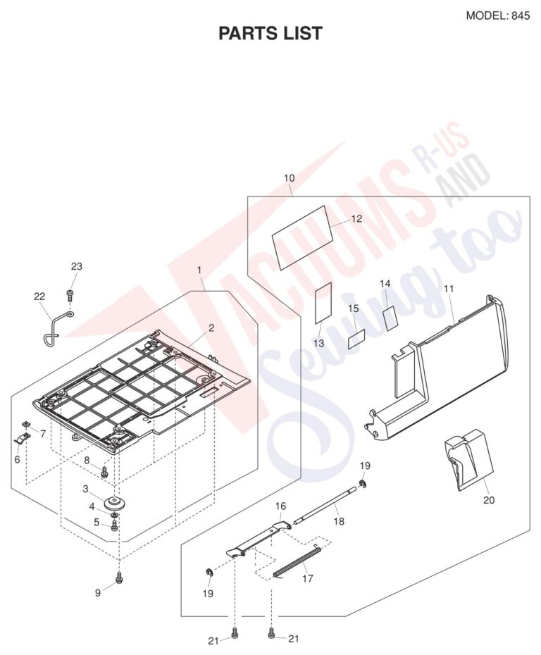 Elna EL745 V2 schematic page 8 preview