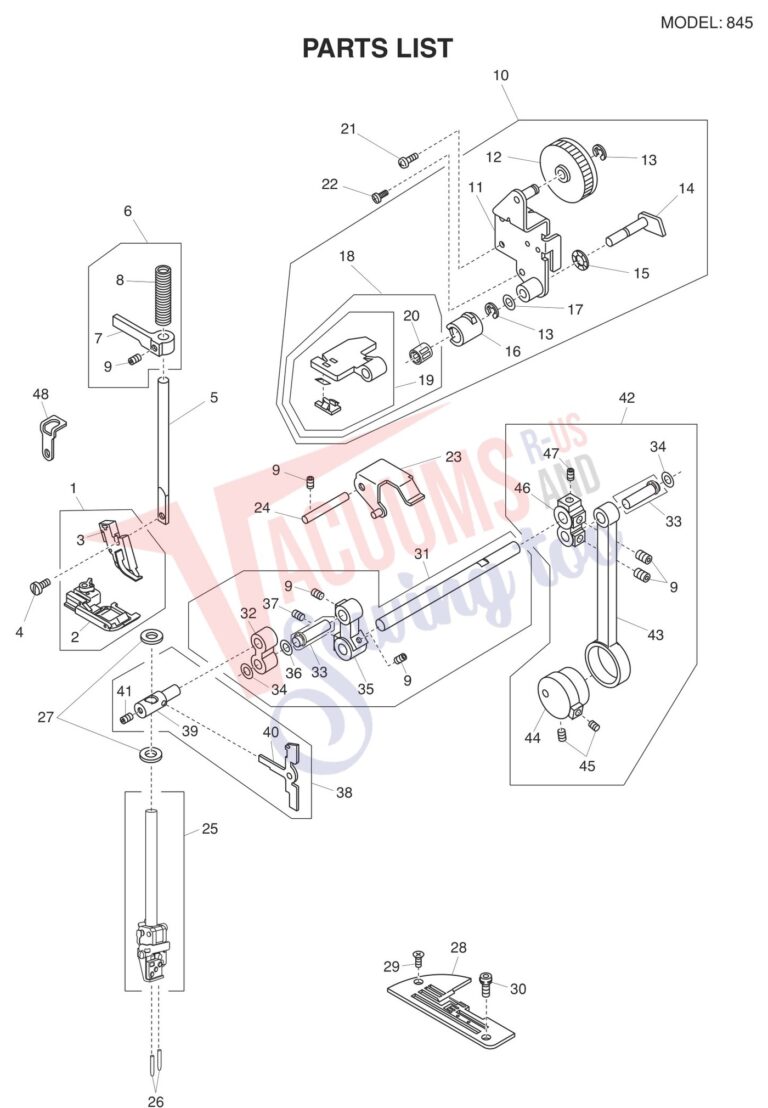 Elna EL745 V2 schematic page 10 preview