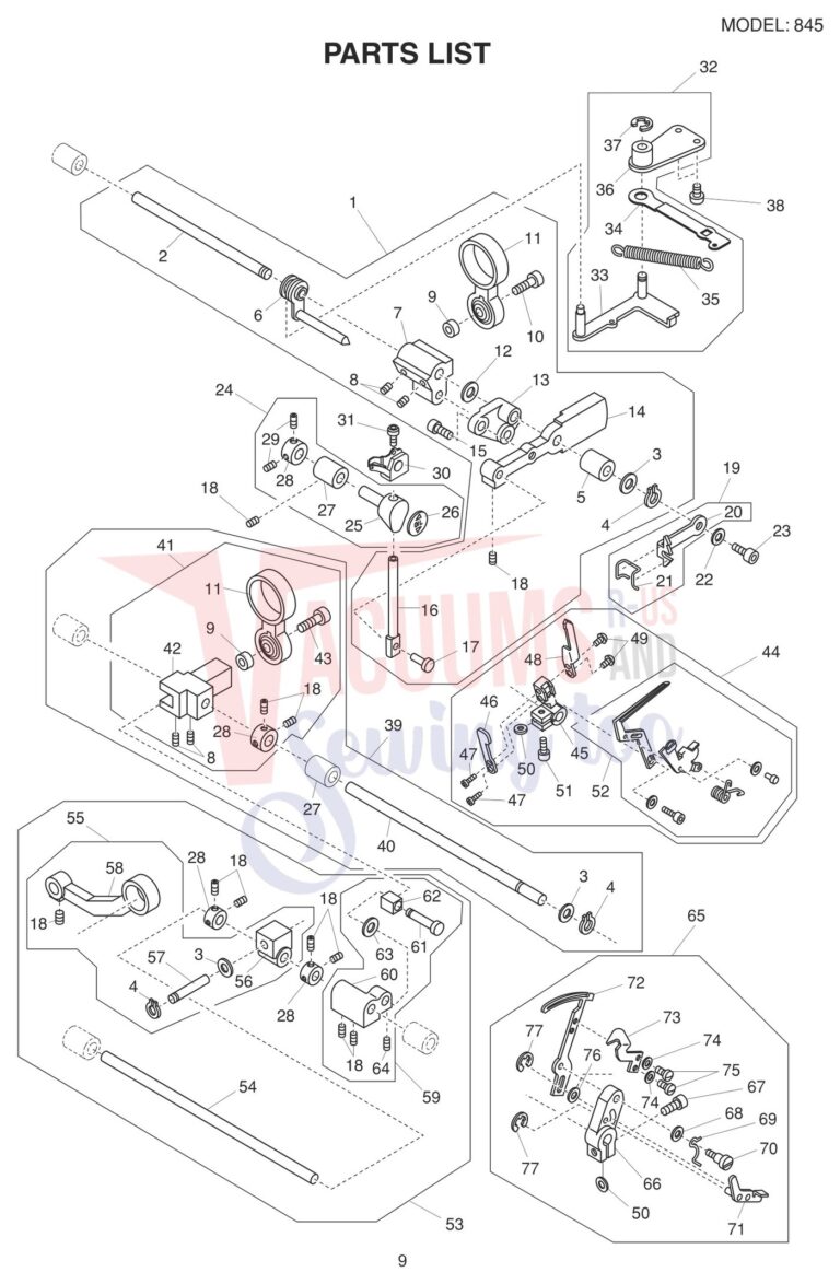 Elna EL745 V2 schematic page 14 preview