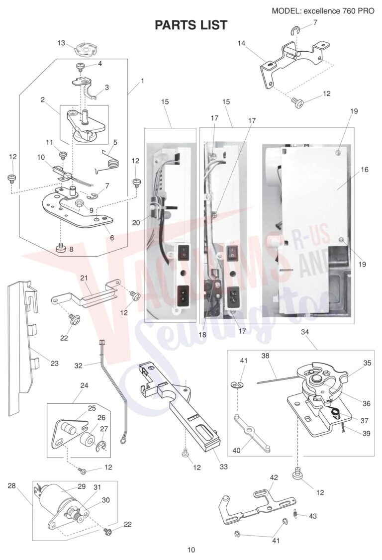 Elna EL760PRO schematic page 2 preview