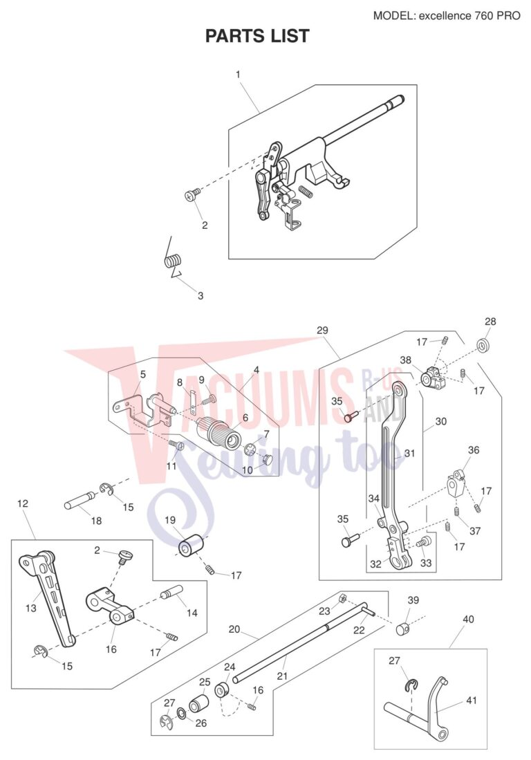 Elna EL760PRO schematic page 7 preview