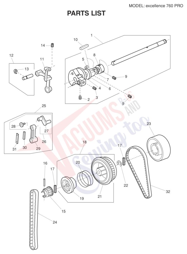 Elna EL760PRO schematic page 10 preview