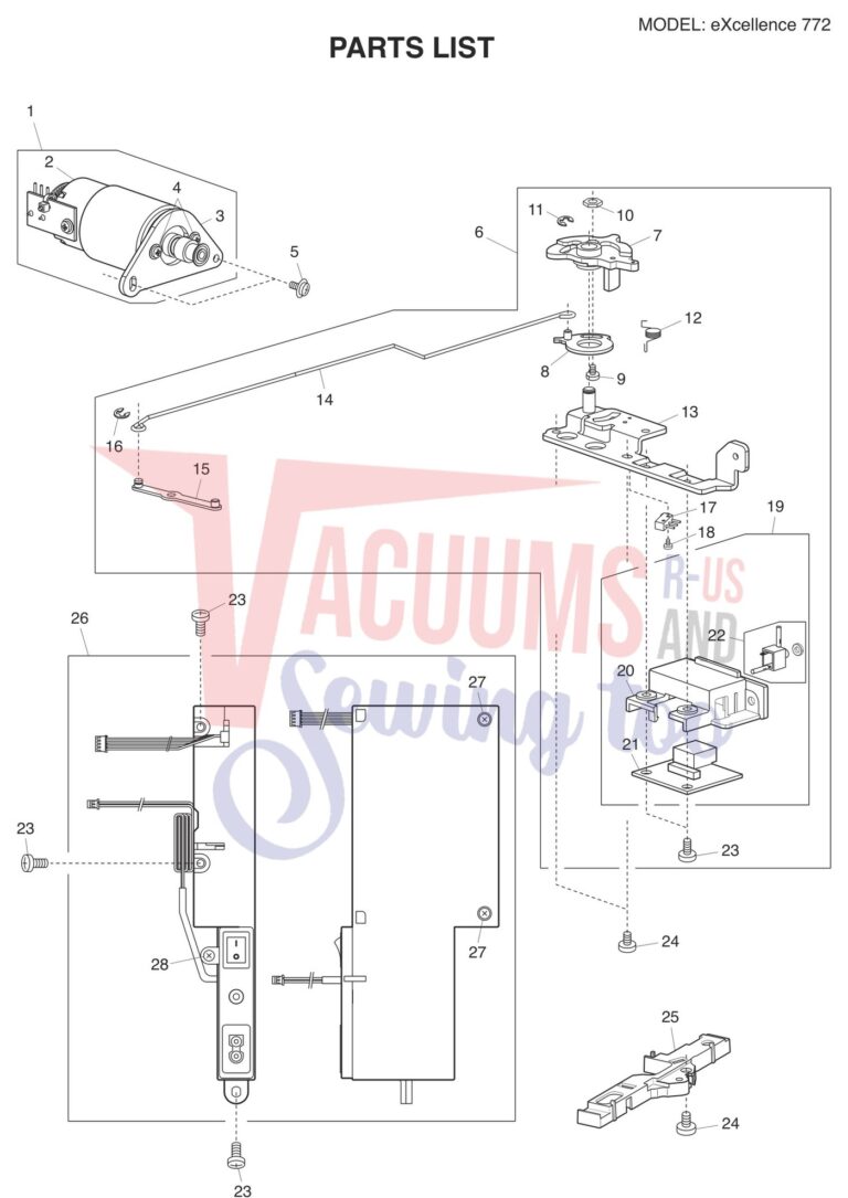 Elna EL772 schematic page 5 preview