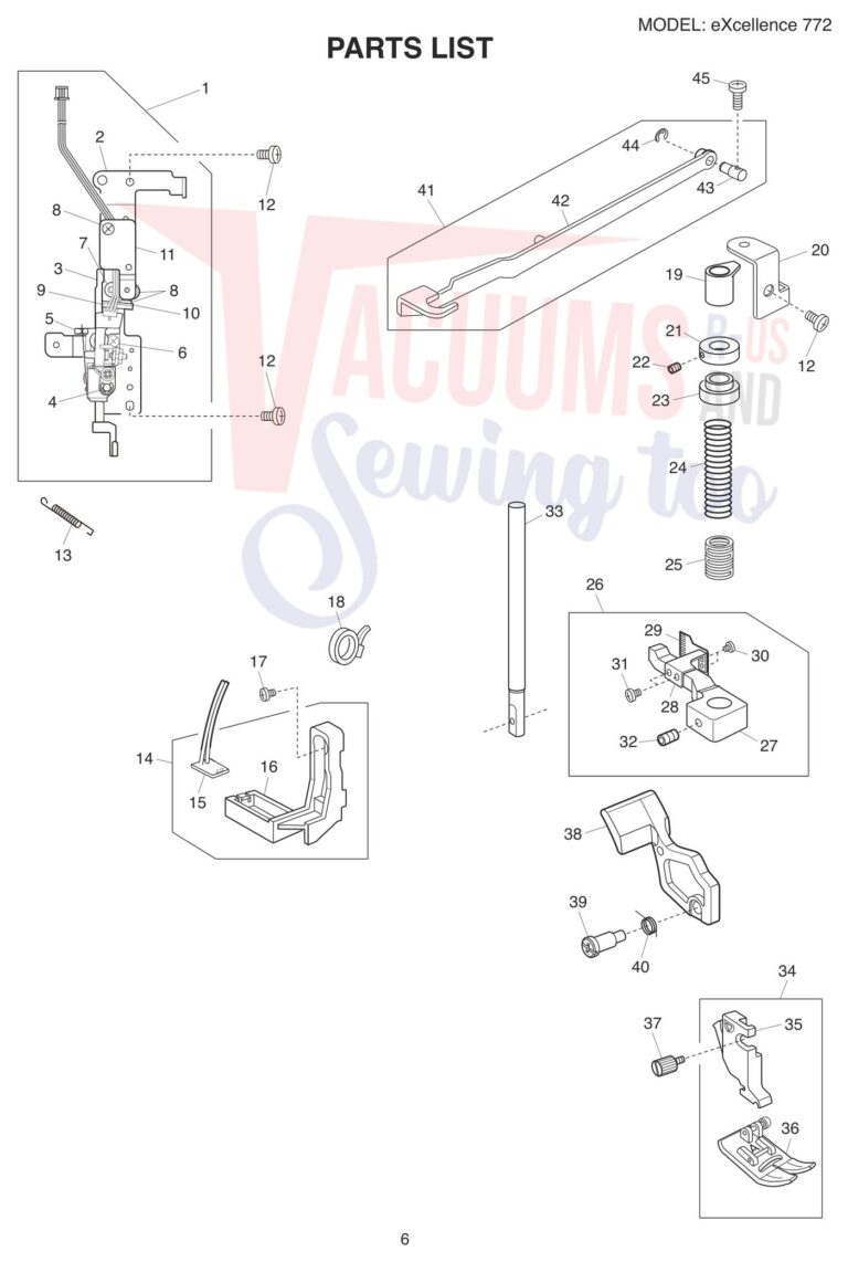 Elna EL772 schematic page 11 preview