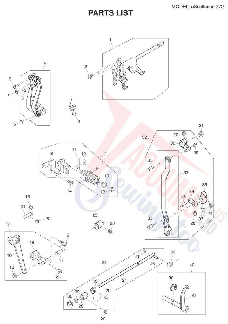Elna EL772 schematic page 14 preview