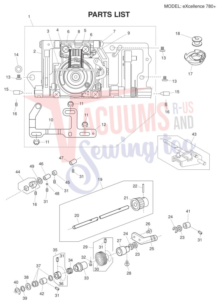 Elna EL780PLUS schematic page 2 preview