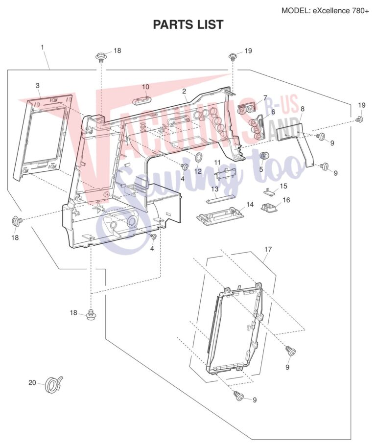 Elna EL780PLUS schematic page 3 preview
