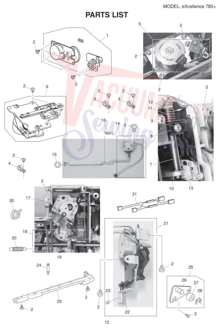 Elna EL780PLUS schematic page 4 preview