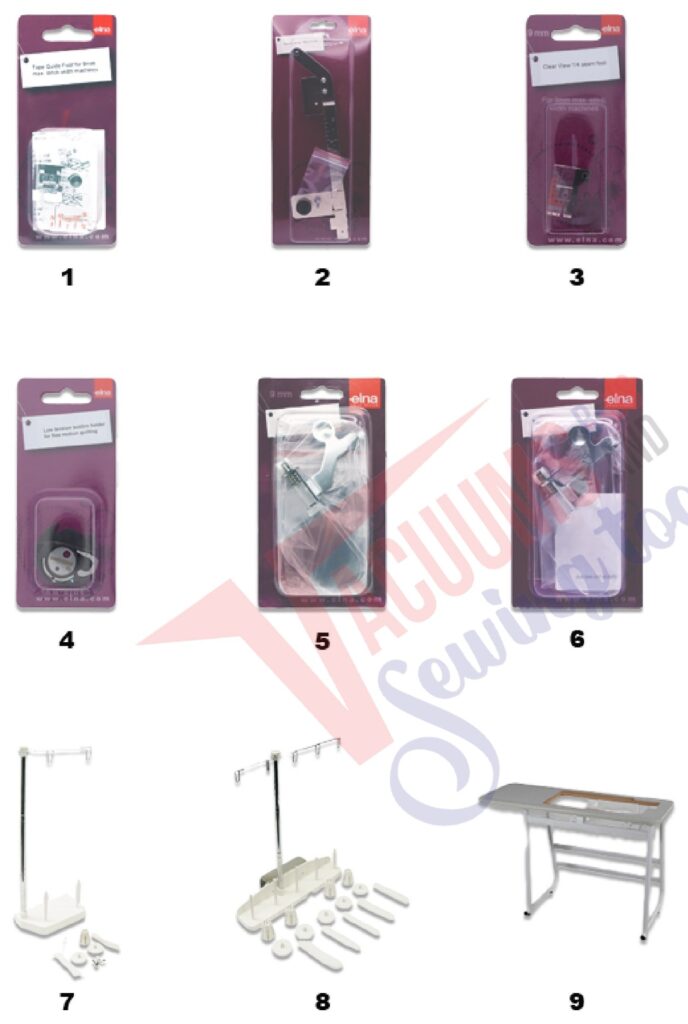 Elna EL780PLUS exploded schematic diagram (page 11)
