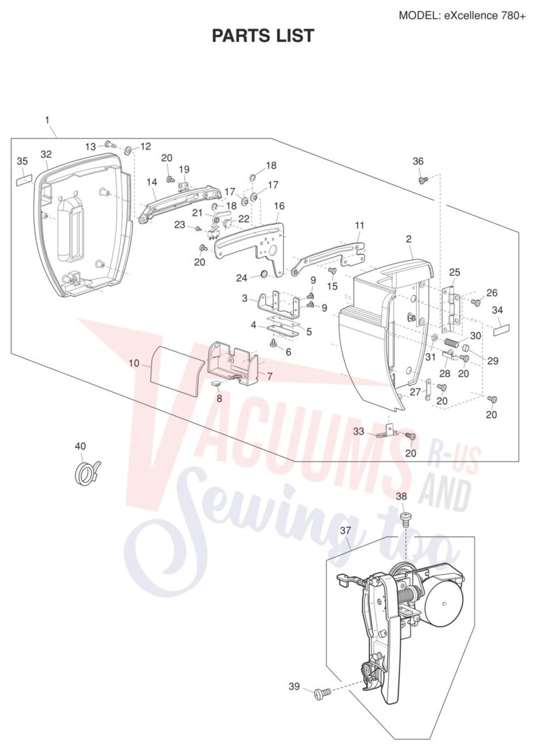 Elna EL780PLUS schematic page 12 preview