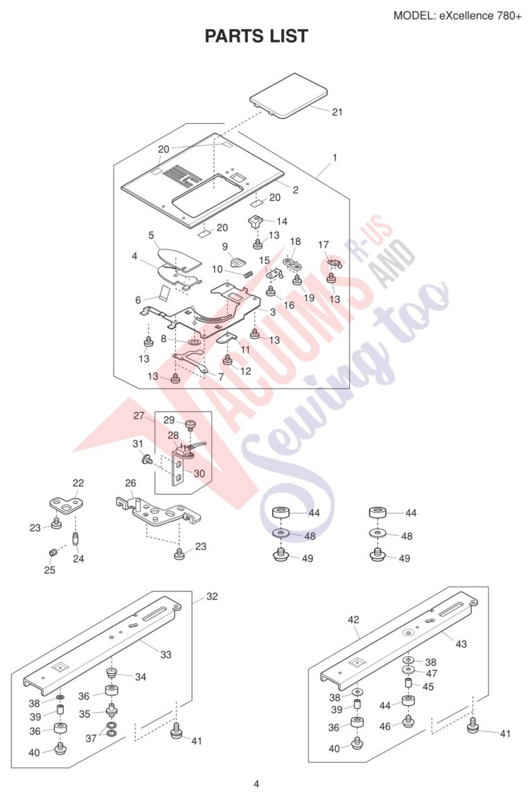 Elna EL780PLUS schematic page 15 preview