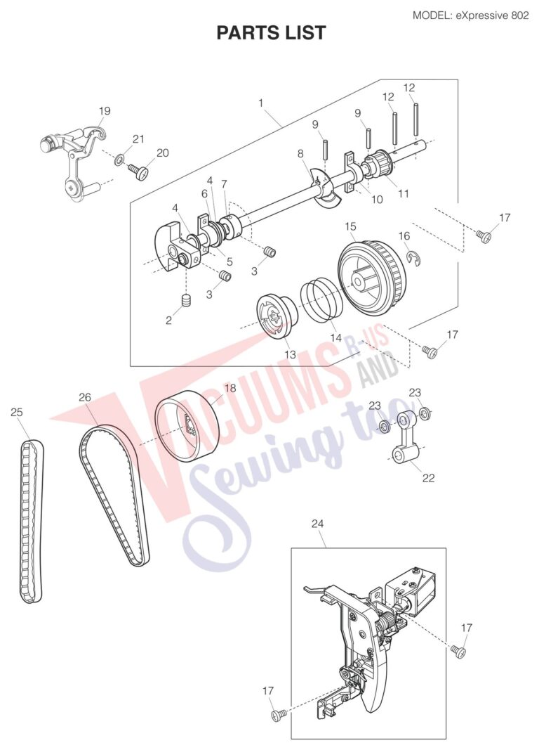 Elna EL802 schematic page 1 preview