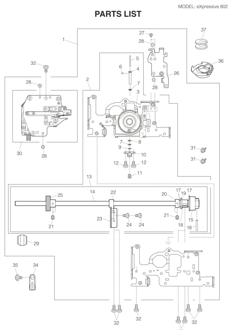 Elna EL802 schematic page 3 preview