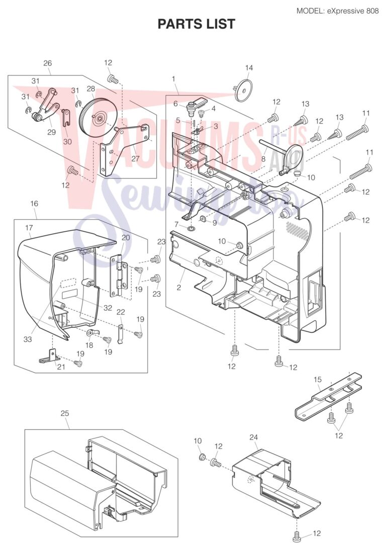Elna EL808 schematic page 5 preview