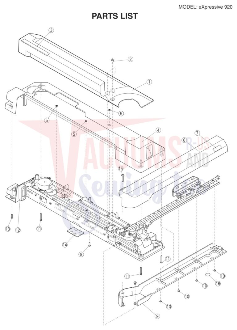 Elna EL920 V2 schematic page 7 preview