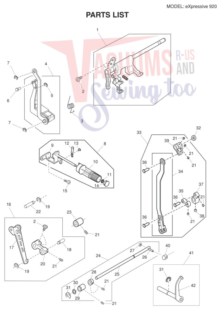 Elna EL920 V2 schematic page 19 preview