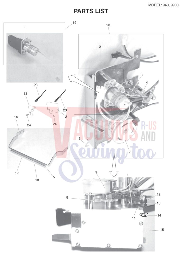 Elna EL940PRO schematic page 4 preview