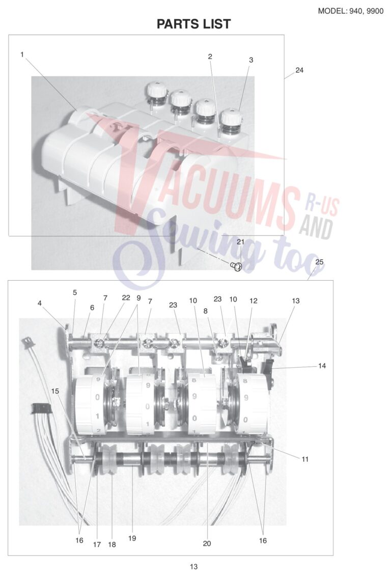 Elna EL940PRO schematic page 5 preview