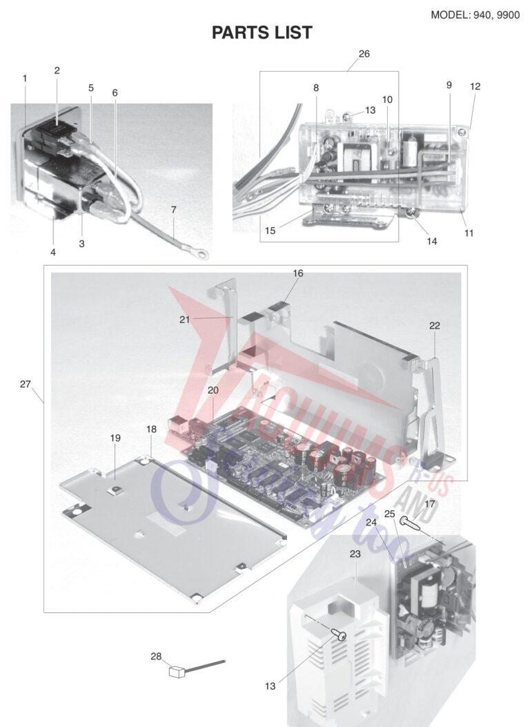 Elna EL940PRO schematic page 8 preview